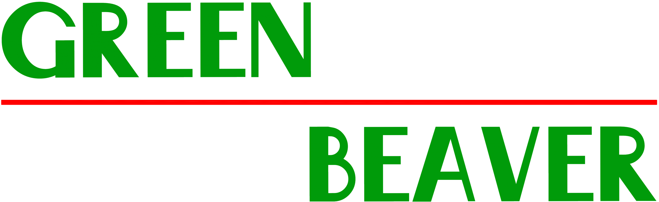 Logo GREEN BEAVER - firma projektowa z Legionowa